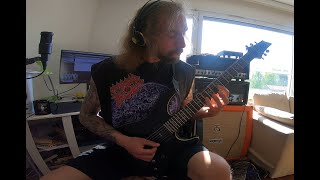 Nagelfar - Sturm der Katharsis (guitar cover + solo)