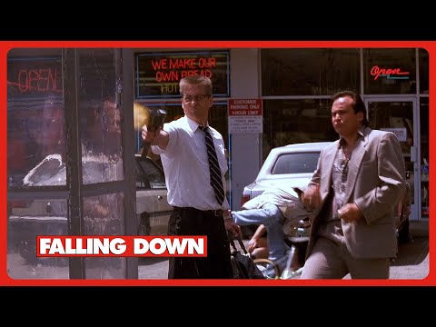 Falling Down (1993) | The Phone booth scene | 4K