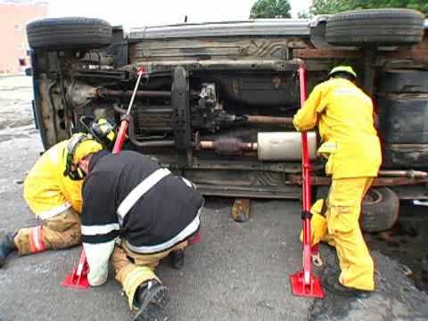 Vehicle Extrication: Tension Buttress Stabilization