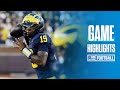 New Mexico At Michigan HIGHLIGHTS Big Ten Football 08 30 25