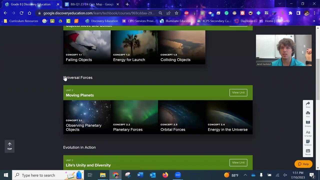 8th Grade Discovery Ed Overview