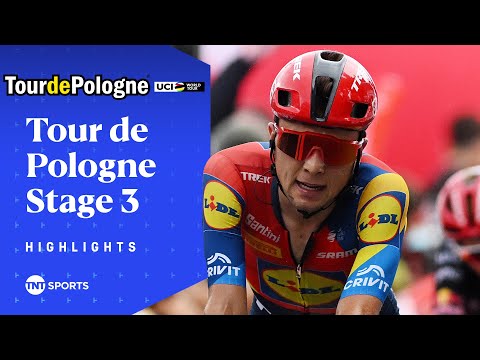 EXCEPTIONAL PERFORMANCE! 💪 | Men's 2025 Tour de Pologne Stage 3 Highlights | TNT Sports Cycling