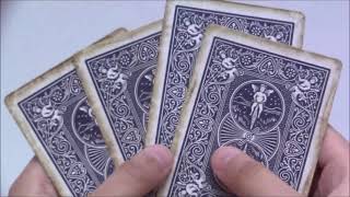 Deck Review- Bicycle 1900s Playing Cards (Blue)