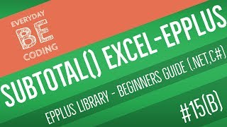 How To Format Excel Table Using EPPlus .Net Library