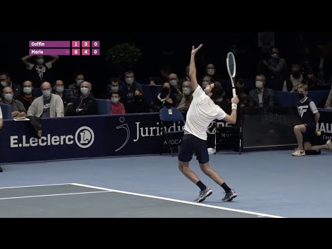 Jules Marie vs David Goffin - Highlights - Open de Caen 2021