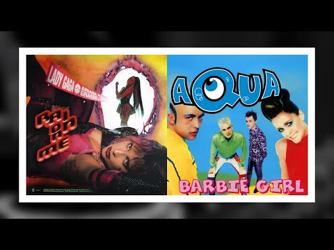 MASHUP: Lady Gaga & Ariana Grande vs. Aqua - Rain On Me / Barbie Girl