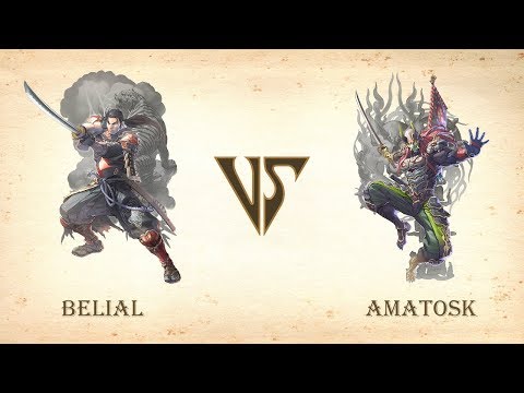 Belial (Mitsurugi) VS Amatosk (Yoshimitsu) - Network Test Beta