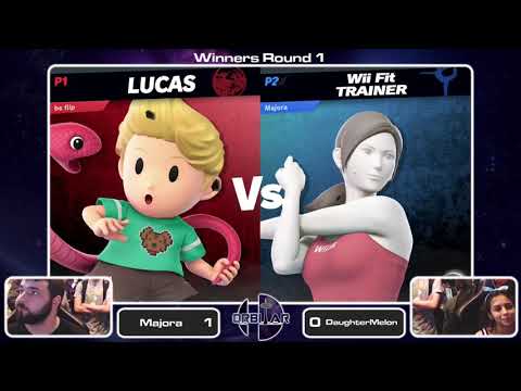 DaughterMelon (Lucas) vs. Majora (Wii Fit Trainer) - Orbitar 83 - Pools