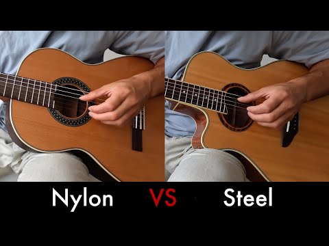 Nylon vs Steel Strings: Alhambra 1C HT vs Yamaha APX700IIL Sound Comparison