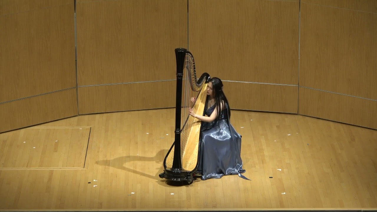 Promotional video thumbnail 1 for Aria Li, Church, Wedding, Orchestra Harpist