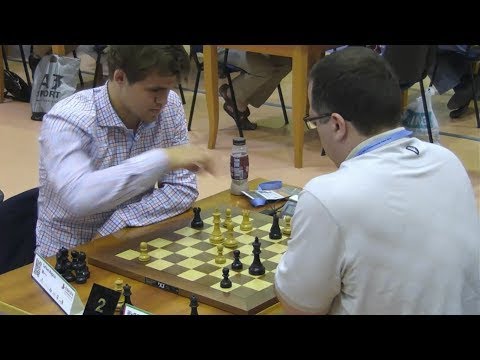 ROOK BISHOP VS ROOK KNIGHT ENDGAME!!! MAGNUS CARLSEN VS ALEXEY DREEV | BLITZ CHESS 2014