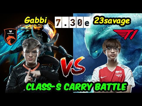 23savage vs Gabbi - EPIC Class-S Carry Battle Dota 2 pro Gameplay