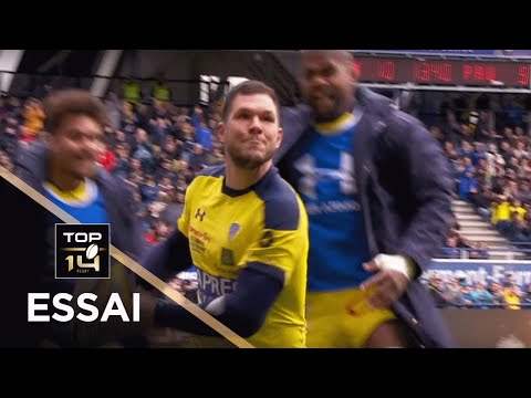 TOP 14 - Essai Rémy GROSSO (ASM) - Clermont - Pau - J19 - Saison 2018/2019