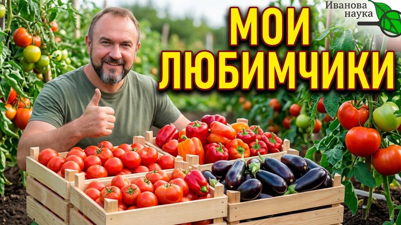 🍅 ЭТИ СОРТА ЗАВАЛИВАЮТ УРОЖАЕМ БЕЗ ТЕПЛИЦЫ! Томат перец и баклажан для откр?