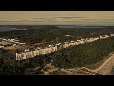Prora - Kraft durch Freude Seebad Rügen - heute, von oben 4K