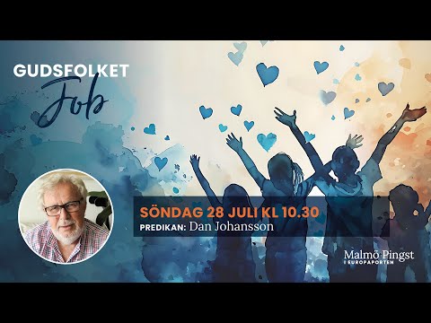 2024-07-28 Predikan Dan Johansson, Gudsfolket Job