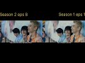 Alice In Borderland Season 1 2 Side By Side Comparison AliceInBorderland