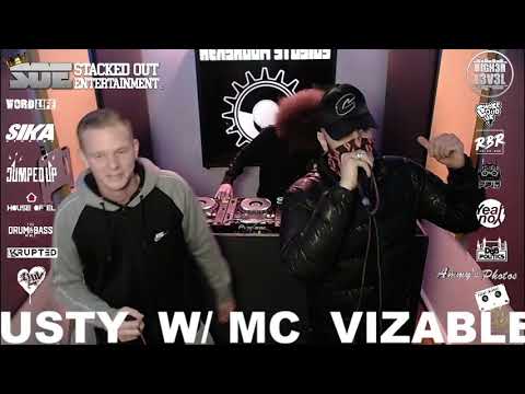 Crusty w/ MC Vizable - HIGHER L3V3L TAKEOVER @stackedoutentertainment