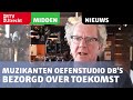 Muzikanten van oefenstudio dB's in Utrecht bezorgd over toekomst [RTV Utrecht]