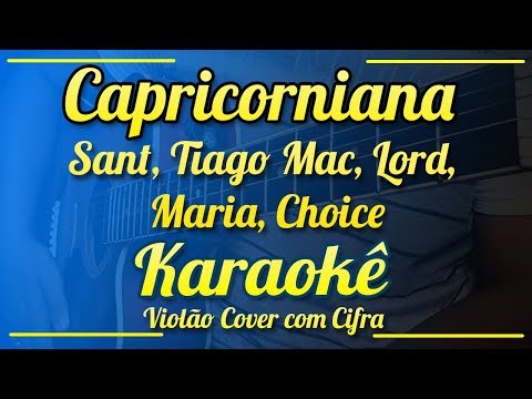 Capricorniana, Poesia Acústica #3 - Karaokê ( Violão cover com cifra )