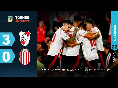 RIVER 3 - 0 BARRACAS CENTRAL I Resumen del partido | #TorneoBetano 2024
