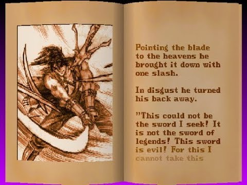 Soul Blade - Playstation - Mitsurugi Edge Master Mode ending