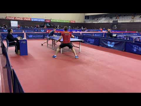 Mishel Levinski vs Florian Cnudde | 2020 ITTF Spanish Open Challenge