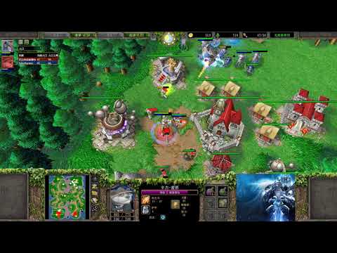 【喘一口就上】魔兽争霸大帝解说 Moon vs Chaemiko CH