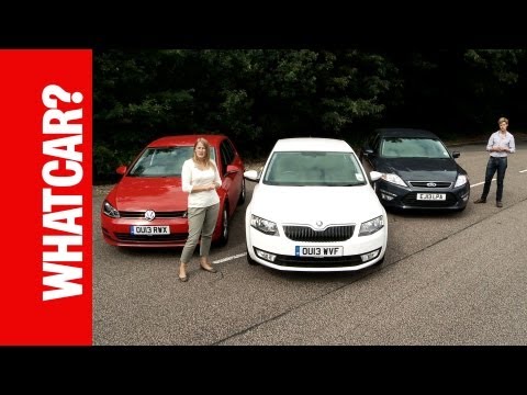 What Car? Family Cars Group Test - Skoda Octavia vs Ford Mondeo vs VW Golf