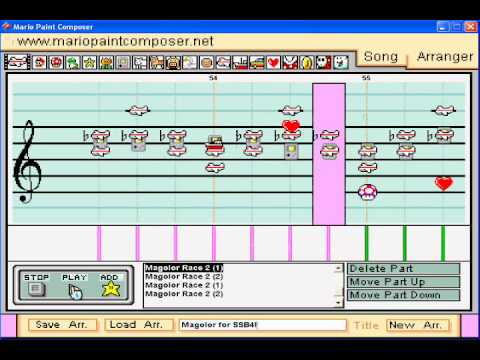 Mario Paint: Magolor Race 2-Kirby's Dream Collection