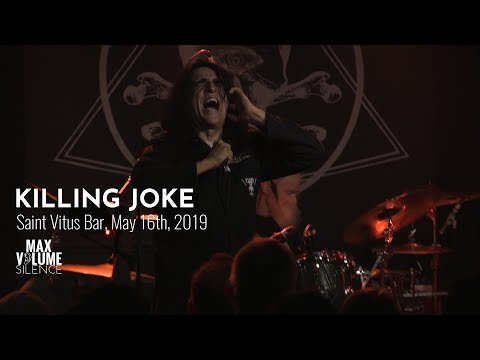 KILLING JOKE live at Saint Vitus Bar, May 16th, 2019