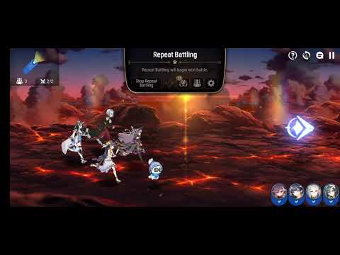 epic seven wyvern 13 run with lv 5 flan