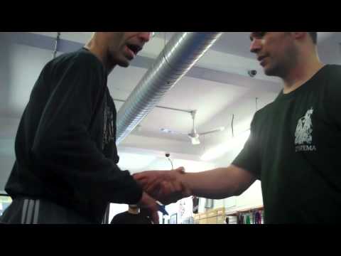 Systema Knife Disarming with Vali Majd. Filmed at Fight-Club, Toronto 2011