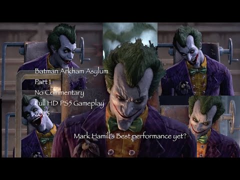Batman Arkham Asylum PS5 Gameplay Part 1 | Full HD Walkthrough – Return to Arkham 2025 No Commentary