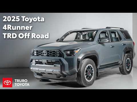 2025 Toyota 4Runner 4WD in Gray for sale at Truro Toyota in Truro, NS