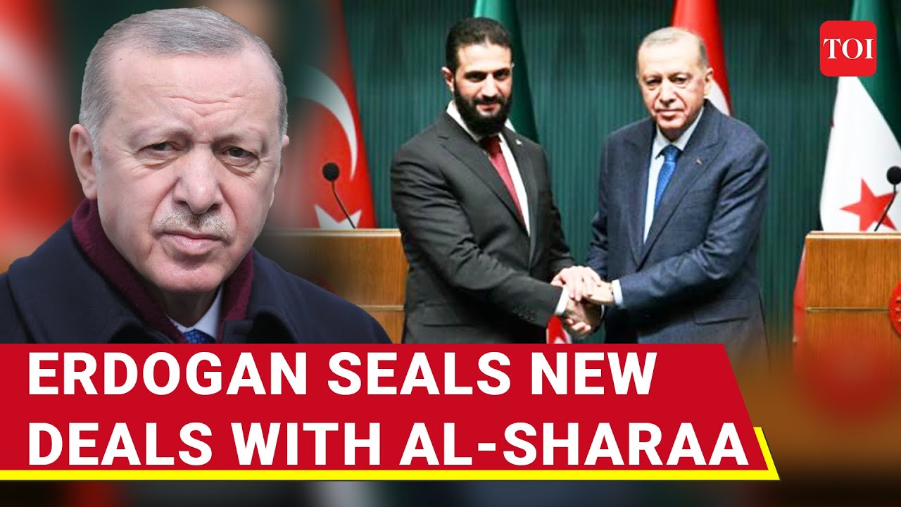 Erdogan Welcomes Syria’s Al-Sharaa In Ankara, Offers ‘Support To Fight Terrorism’ | Details
