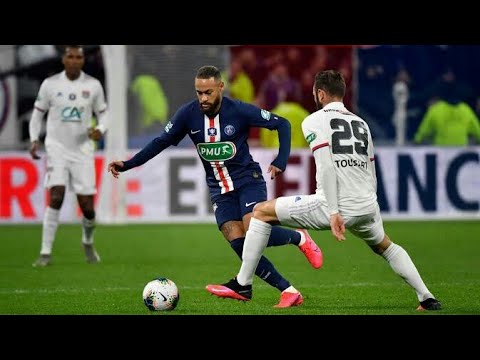 Neymar Jr VS Lyon | (Final Match) Magical Skills | (31/7/2020) | HD