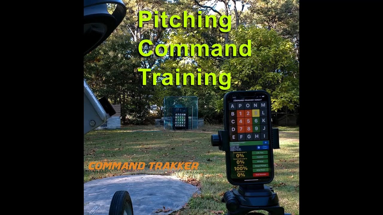 Baseball Pitching Command : Command Trakker Demo