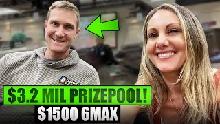 $1500 WSOP 6 Max w/ BRAD OWEN! + a MOVIE STAR!