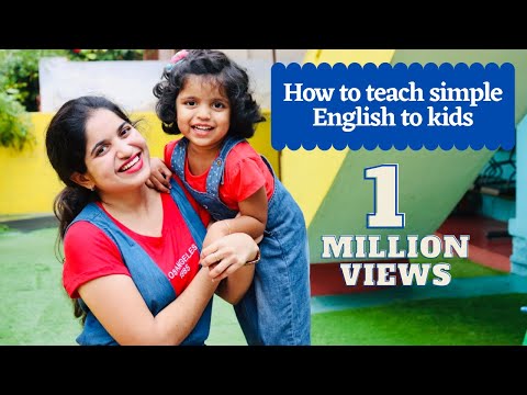 How to teach simple English to Kids | 5 steps to make your child speak english |Kidzee Online School