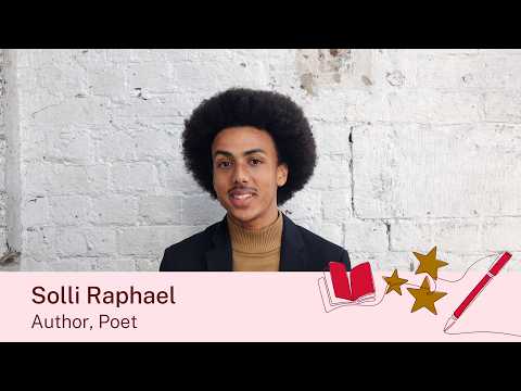 Poetry tips for young writers with Solli Raphael