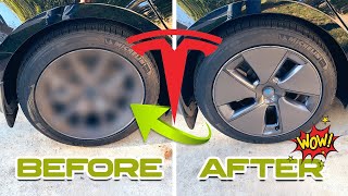 Upgrade The Look Of Your Tesla Model 3/Y Tires On The Cheap, Best Tesla Accessories