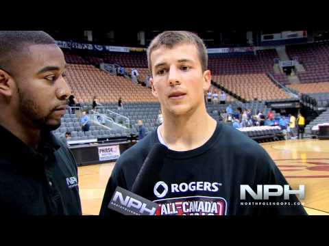 NPH - Kevin Pangos, Gonzaga Bulldogs Commit @ PHASE 1 All Canada Classic