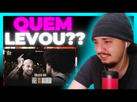 (ARREGOU? 🔥🔥) MAGRÃO (SP) X FAEL - 2° FASE - BATALHA DO COLISEU - EDIÇÃO 166 | REACT BAUEB
