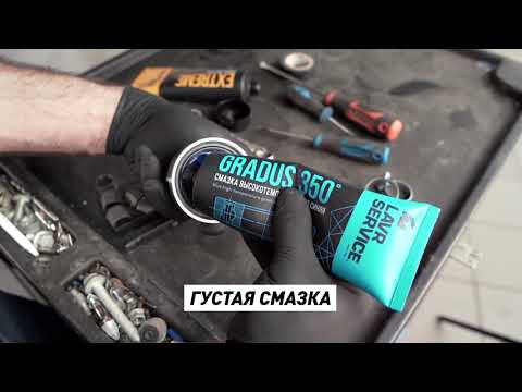 Миниатюра изображения товара Смазка техническая Lavr Service Gradus 350 / Ln3526 (200мл, синий)