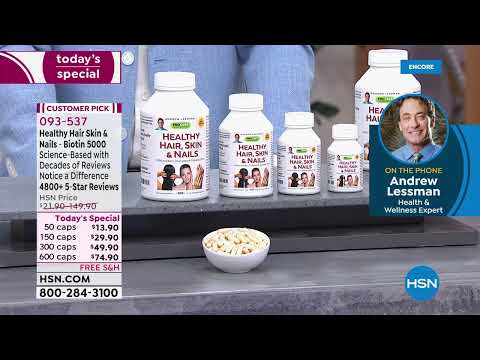 HSN | Andrew Lessman Your Vitamins Celebration 07.24.2022 - 05 AM