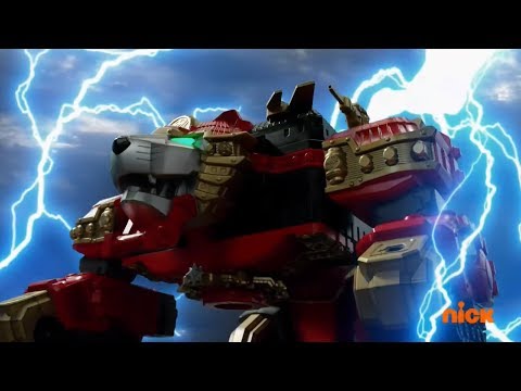 Ninja Steel - The Royal Rumble - Lion Fire Megazord Fight | Episode 15 | Power Rangers Official
