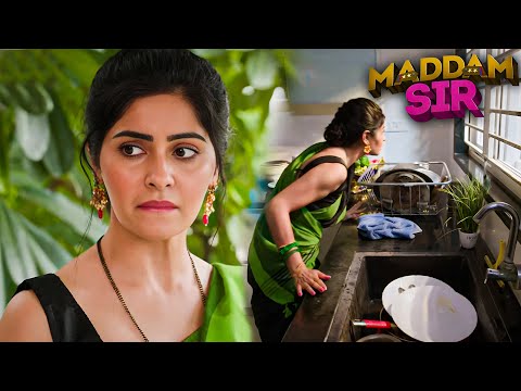 Karishma Singh ने चुपके से क्यों रखी पति पर नजर ? | Madam Sir | New Episode 2025
