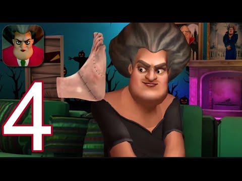 Scary Teacher 3D 6.0 New Update Foot Scares Dark Place of Unlucky Gameplay Walkthrough Part 4
