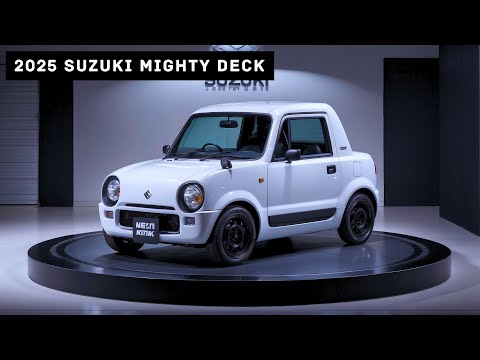 2025 Suzuki Mighty Deck New Design - Look Amazing!